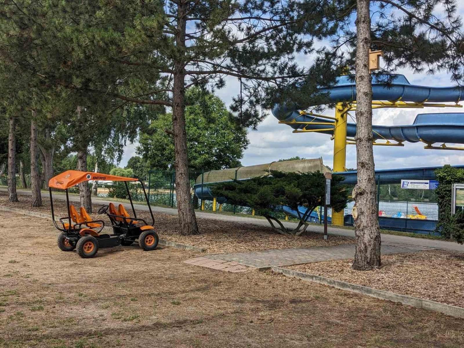 Вілла Gruener Bungalow Am Kiebitzsee Falkenberg/Elster Екстер'єр фото