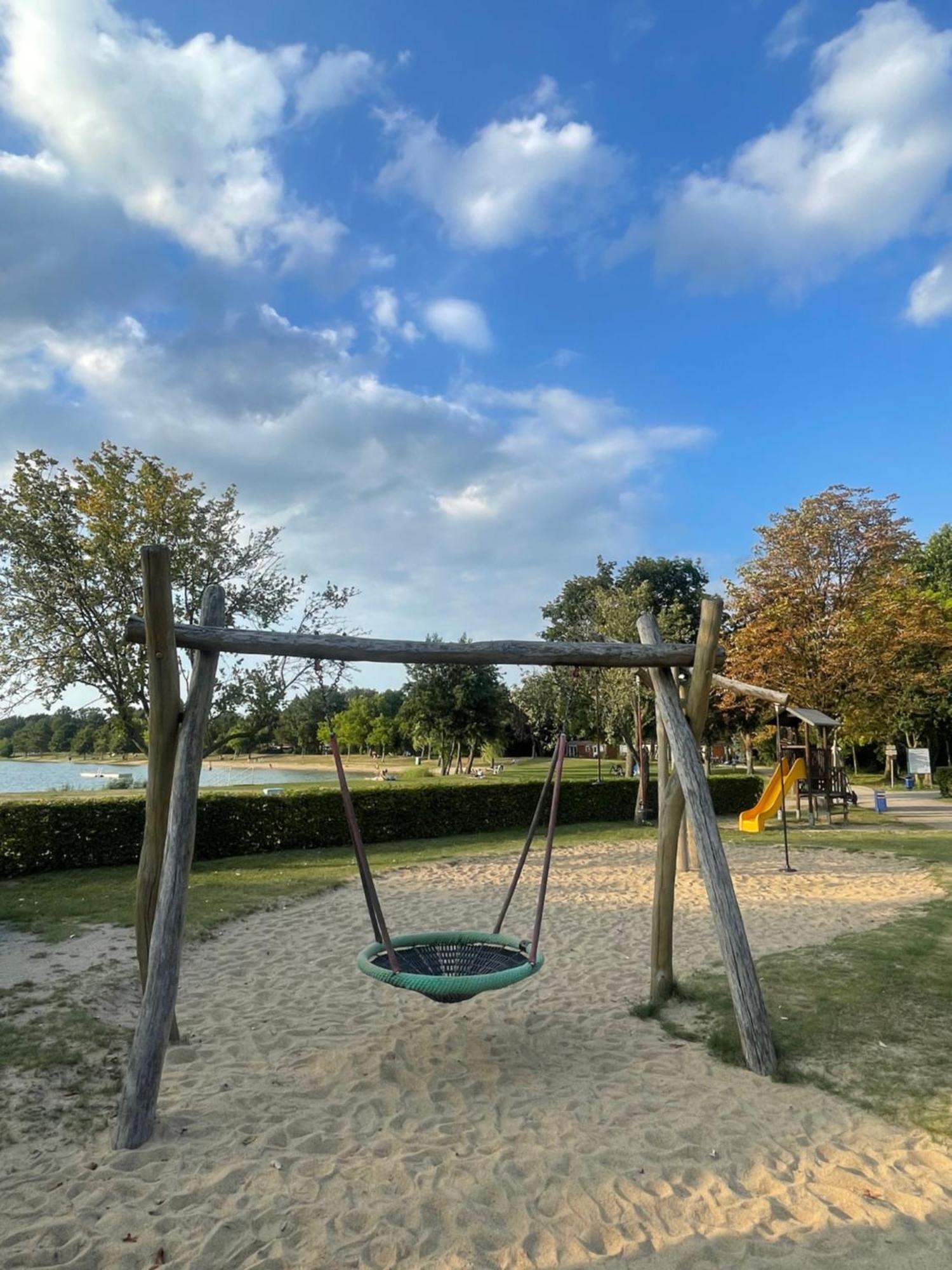 Вілла Gruener Bungalow Am Kiebitzsee Falkenberg/Elster Екстер'єр фото