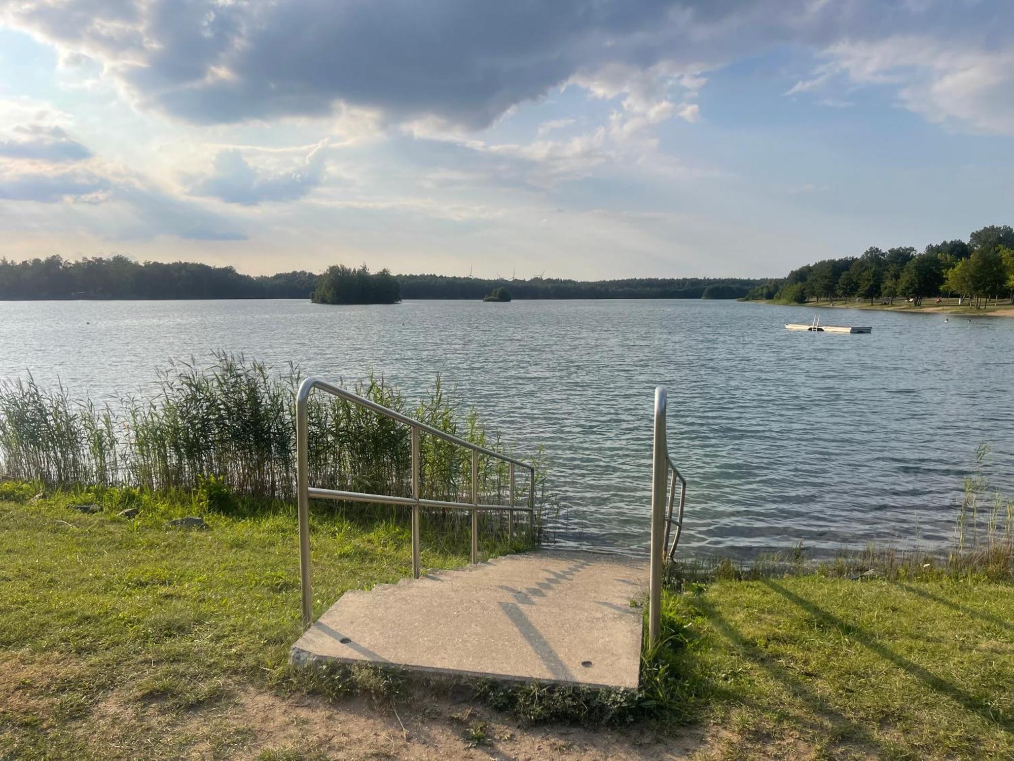 Вілла Gruener Bungalow Am Kiebitzsee Falkenberg/Elster Екстер'єр фото