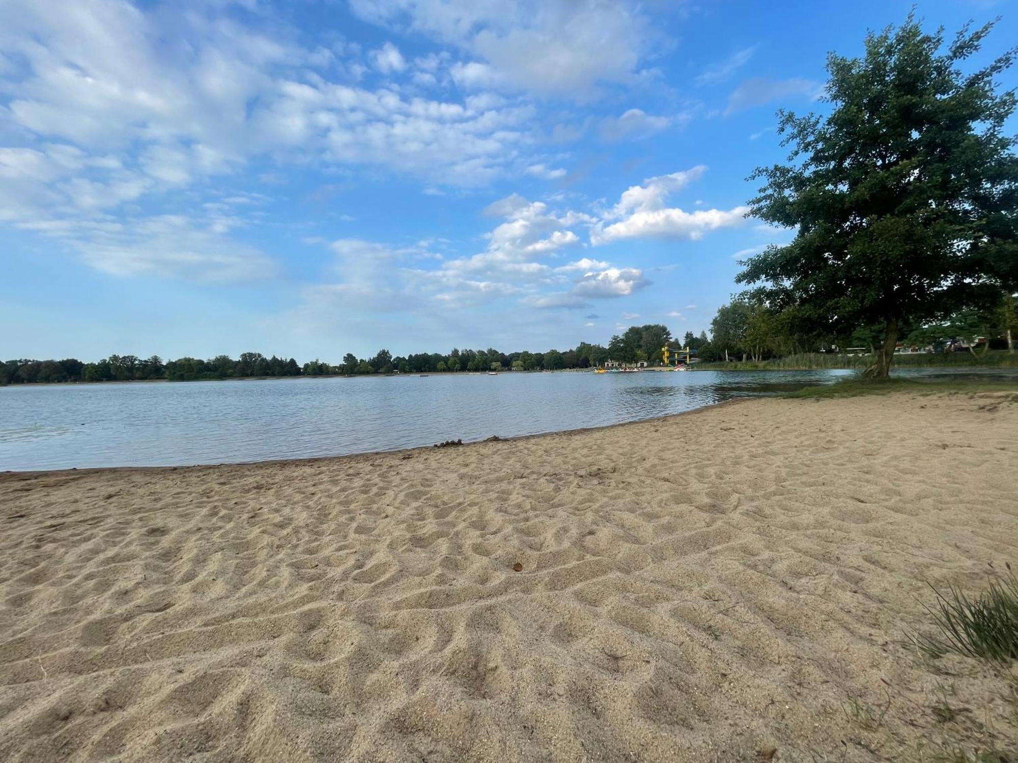 Вілла Gruener Bungalow Am Kiebitzsee Falkenberg/Elster Екстер'єр фото