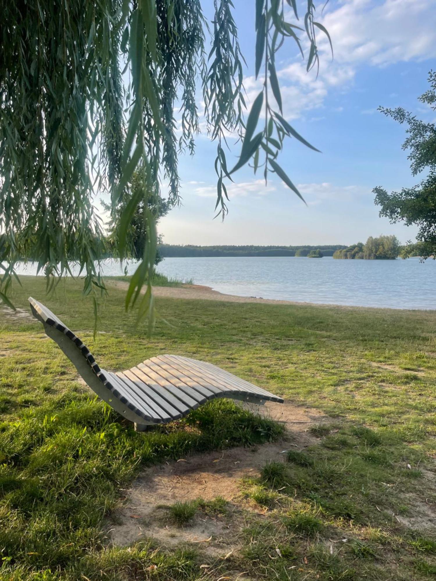 Вілла Gruener Bungalow Am Kiebitzsee Falkenberg/Elster Екстер'єр фото