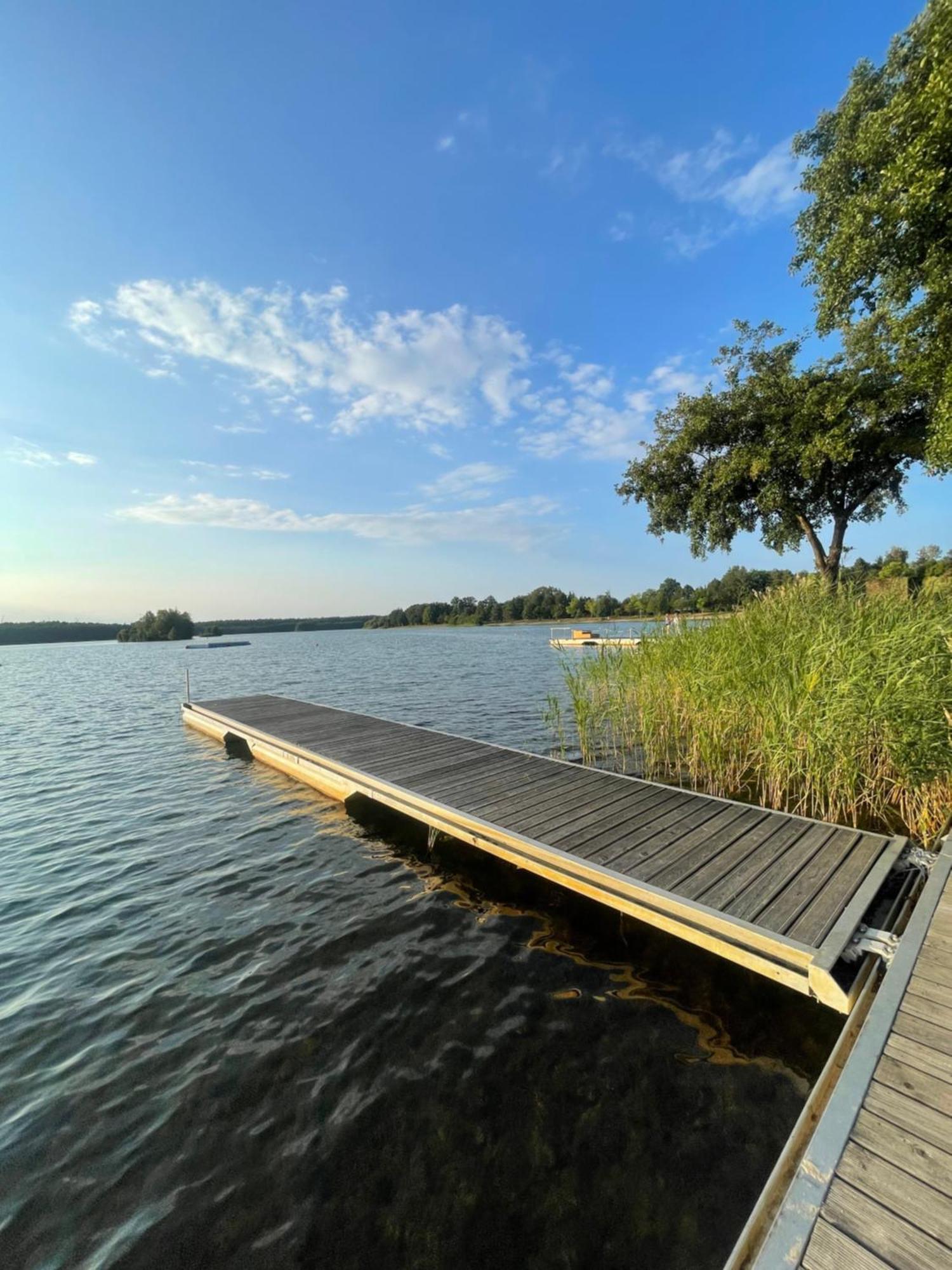 Вілла Gruener Bungalow Am Kiebitzsee Falkenberg/Elster Екстер'єр фото